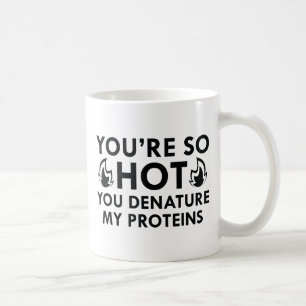 Denaturiere meine Proteine Kaffeetasse
