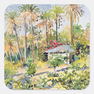 Denbos Haus 1997 Quadratischer Aufkleber