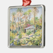 Denbos Haus 1997 Silbernes Ornament (Links)