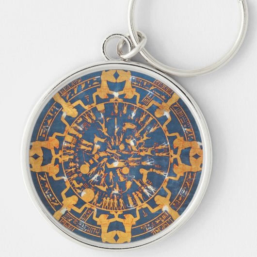 Dendera Zodiac Schlüsselkette Schlüsselanhänger (Vorne)