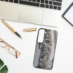 Dendritic Agate Stone Pattern Samsung Galaxy Hülle