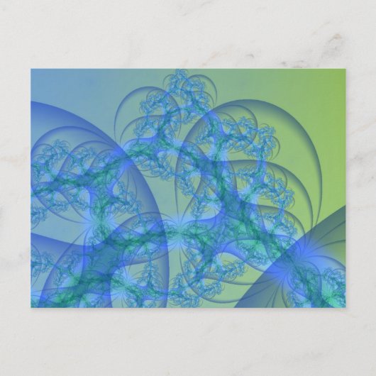 Dendritische Verbindungen Postkarte (Vorderseite)