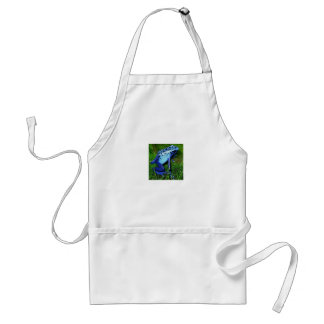 Dendrobates azureus - blauer Giftfrosch Schürze