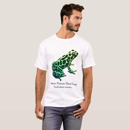 Dendrobates Nachahmer-Gift-Frosch-T - Shirt (Vorne ganz)