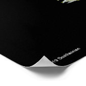 Dendrobium Amethystoglossum Poster (Ecke)