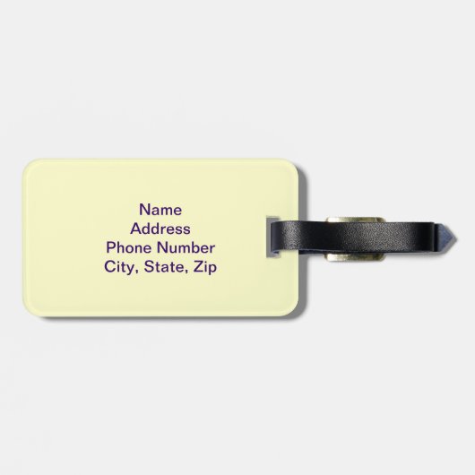 Dendrobium-Gepäckanhänger für Edelstahl-Glas Gepäckanhänger (Rückseite horizontal)