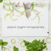 Dendrobium Orchid Geschirrtuch (Gefaltet)