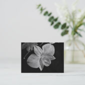 Dendrobium-Orchideen-Blüte ATC-Karte Visitenkarte (Stehend Vorderseite)