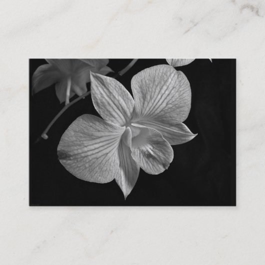 Dendrobium-Orchideen-Blüte ATC-Karte Visitenkarte (Vorderseite)