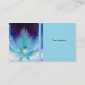 Dendrobium-Orchideen-Visitenkarte Visitenkarte (Rückseite)