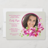 Dendrobium Orchids Foto Einladung (Vorderseite)