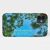 "Dendrophile" bedeutet benutzerdefinierte Textfarb Case-Mate iPhone Hülle (Rückseite (Horizontal))