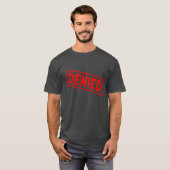 Dened Red Rubber Briefmarke T-Shirt (Vorne ganz)