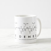Denese Peptidname Tasse (VorderseiteRechts)