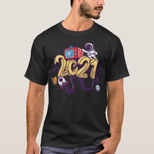 Dengobär Astronaut 2021 T-Shirt (Vorderseite)