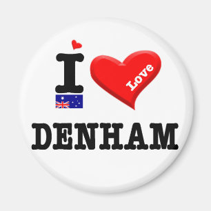 DENHAM - I-Liebe Magnet