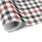 Denholm Anwesen Karo Pattern Schottisch Kariert Geschenkpapier (Rolleneckpunkt)