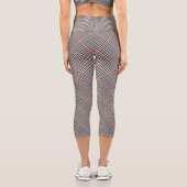 Denholm District Tweed Karo Pattern Capri Leggings (Rückseite)