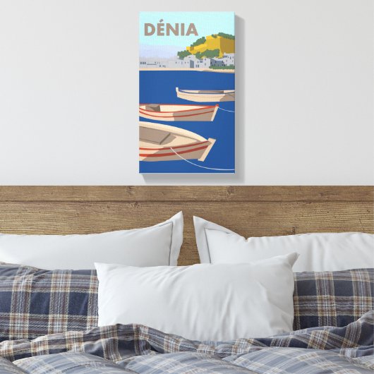 Denia Leinwanddruck (Insitu (Schlafzimmer))
