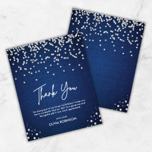 Denim 16 . Geburtstag 16. Geburtstag Dankeschön-Ka