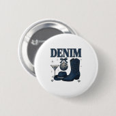 Denim And Diamonds Western Fashion Boots Bling Rod Button (Vorne & Hinten)