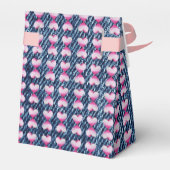 Denim and Krawatte Dyed Hearts Fvor Box Geschenkschachtel (Rückseite)
