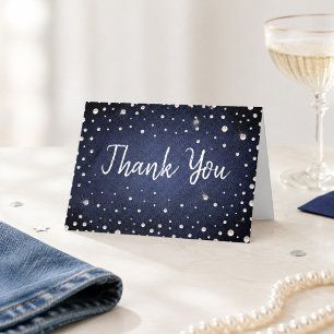 Denim and Pearls Vielen Dank Karte