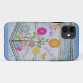 Denim Back Pocket Blume Liebe Hoffnung Case-Mate iPhone Hülle (Rückseite (Horizontal))