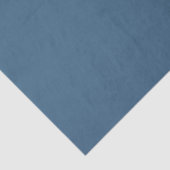 Denim Blau Bayoux Hellnavy Blau Einfarbig Seidenpapier (Detail)