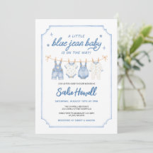 Denim-Blau-Strampelanzug-Baby-Wäscheleine-Baby-Par