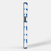 Denim Blue Bold Mod Butterflies Case-Mate iPhone Hülle (Rückseite / Rechts)