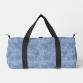 Denim Blue Denim Pattern Duffle Bag (Vorderseite)