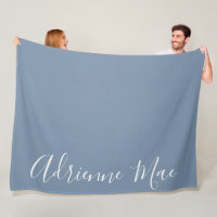Denim Blue Einfach Personalisiert