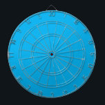 Denim Blue, Fountain Blue, Quallen Dartscheibe<br><div class="desc">Dartboard</div>