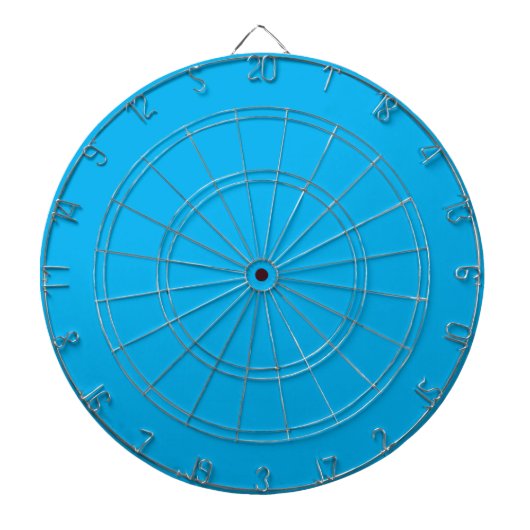 Denim Blue, Fountain Blue, Quallen Dartscheibe (vorne)