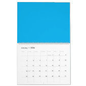 Denim Blue, Fountain Blue, Quallen Kalender (Jan 2026)