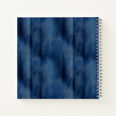 Denim Blue Jean | Daisies Baby Shower Guest Book Notizblock (Rückseite)