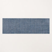Denim Blue Jean Fabric  Yogamatte (Vorderseite (Horizontal))