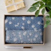 Denim Blue Jeans Diamant  Seidenpapier (Geschenk)