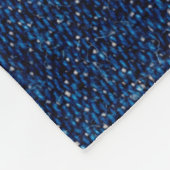 Denim blue jeans fabric frame. Bleached denim fabr Fleecedecke (Ecke)