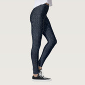 Denim Blue Jeans Imitats Navy Leggings (Rechts)