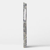 Denim Blue Jeans: Lässiger Doppelpflaster Case-Mate iPhone Hülle (Rückseite / Links)