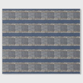 Denim Blue Jeans: Lässiger Doppelpflaster Geschenkpapier (Flach)