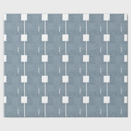 Denim Blue Jeans sehen wrapping Paper aus Geschenkpapier