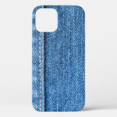Denim Blue: Klassische Jeans Texture. Case-Mate iPhone Hülle (Rückseite)