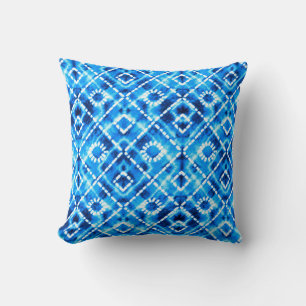 Denim Blue Krawatte die Textur wiederholen moderne Kissen