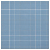 Denim Blue Large Gingham Checkered pattern Stoff (Muster)