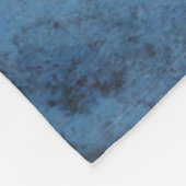 Denim Blue personalisiert antikes Auto, rostetes M Fleecedecke (Ecke)