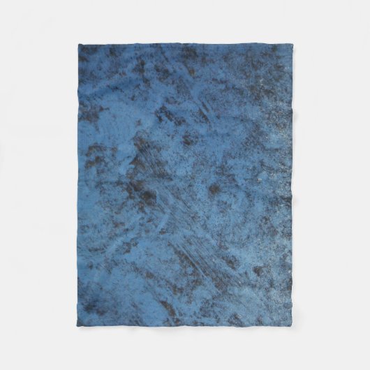 Denim Blue personalisiert antikes Auto, rostetes M Fleecedecke (Vorderseite)