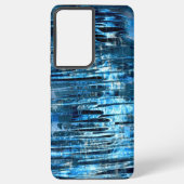 Denim Blue Rain Samsung Galaxy Hülle (Rückseite)